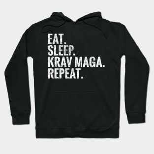 Eat Sleep Krav Maga Repeat Hoodie